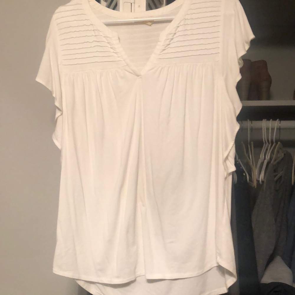 Cream blouse